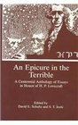 An Epicure in the Terrible  A Centennial Anthology of Essays in Honor of HP Lovecraft