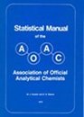 Statistical Manual of the Association of Official Analytical Chemists