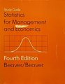 Statistics for Manangement and Economics
