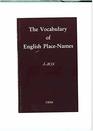 The Vocabulary of English PlaceNames Fascicle 1 ABox