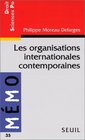 Les organisations internationales contemporaines