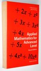 Applied Mathematics for Advanced Level Mechanics of Particles and Rigid Bodies