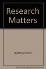 Research matters