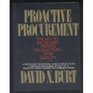 Proactive Procurement The Key to Increased Profits Productivity and Quality