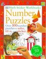 Math Sticker Workbooks Number Puzzles