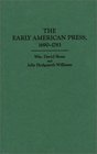 The Early American Press 16901783