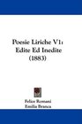 Poesie Liriche V1 Edite Ed Inedite