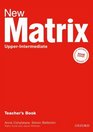 New Matrix Upperintermediate Teacher's Book