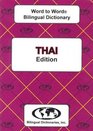 EnglishThai  ThaiEnglish WordtoWord Bilingual Dictionary Suitable for Exams