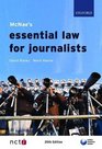 McNae's Essential Law for Journalists