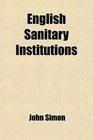 English Sanitary Institutions