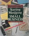 Starting and managing the small business