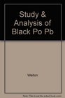 The Study and Analysis of Black Politics A Bibliography