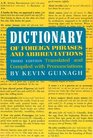 Dictionary of Foreign Phrases and Abbreviations