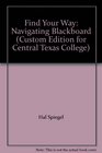 Find Your Way Navigating Blackboard