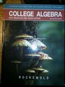 College Algebra with Modeling and Visualization Second AVC Edition