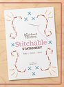 Stitchable Stationery
