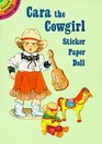 Cara the Cowgirl Sticker Paper Doll
