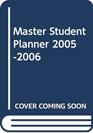 Master Student Planner 20062007