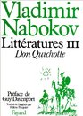 Littratures tome 3  Don Quichotte