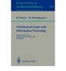 Nonclassical Logics and Information Processing Proceedings