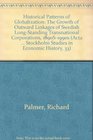 Historical Patterns of Globalization The Growth of Outward Linkages of Swedish LongStanding Transnational Corporations 1890S1990s