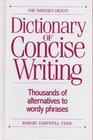 The Writer's Digest Dictionary of Concise Writing