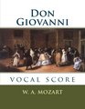 Don Giovanni vocal score