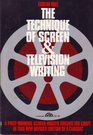 Technique of Screen and Television Writing