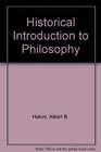 Historical Introduction to Philosophy