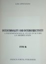 Intentionality and Intersubjectivity A Phenomenological Study of Butor's LA Modification