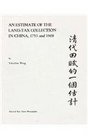 An Estimate Of The Land Tax Collection In China 1753 And 1908