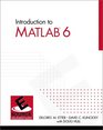 Introduction to MATLAB 6