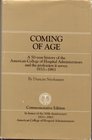 Coming of age A 50year history of the American College of Hospital Administrators and the profession it serves 19331983