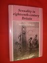 Sexuality in EighteenthCentury Britain