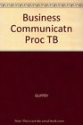 Business Communicatn Proc TB