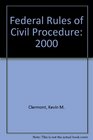 Federal Rules of Civil Procedure 2000