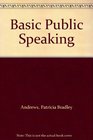Basic public speaking