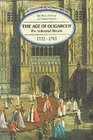 The Age of Oligarchy PreIndustrial Britain 17221783