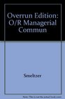 Overrun Edition O/R Managerial Commun