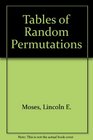 Tables of Random Permutations