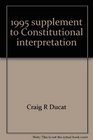 1995 supplement to Constitutional interpretation