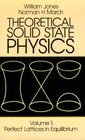 Theoretical Solid State Physics Perfect Lattices in Equilibrium