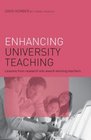 Enhancing University Teaching Lessons from Research into AwardWinning Teachers