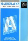 Alevel Mathematics Course Companion
