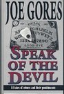Speak of the Devil 14 Tales of Crimes and Their Punishments