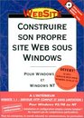Construire son propre site Web sous Windows