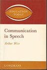 Communication in Speech