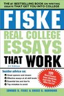 Fiske Real College Essays that Work 3E
