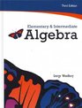 Elementary  Intermediate Algebra with MathXL